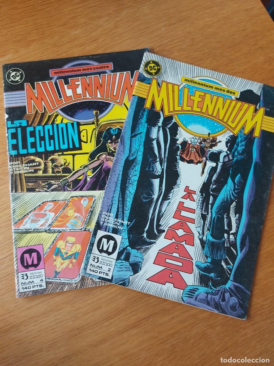 C&oacute;mics: LOTE MILLENIUM N.&ordm; 2 Y 4 (DE 8). GRAPA. ZINCO. DC. 1988 &ndash; 89. - Foto 1