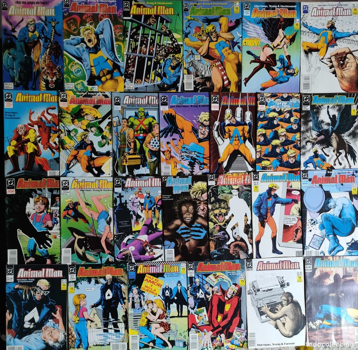 C&oacute;mics: ANIMAL MAN COMPLETA BUEN ESTADO - Foto 1
