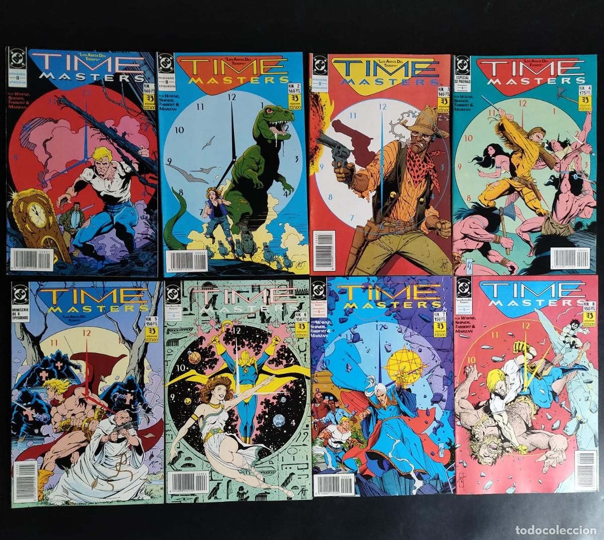 C&oacute;mics: TIME MASTERS COMPLETA 8 NUMEROS BUEN ESTADO - Foto 1