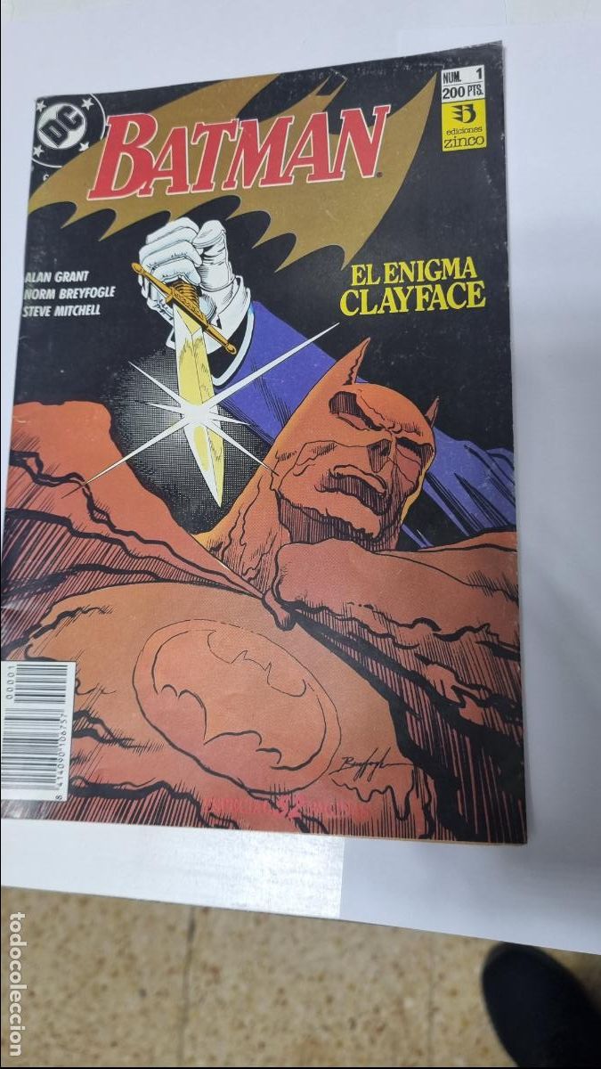 C&oacute;mics: DC COMIC - BATMAN - El enigma CLAYFACE (200 pts) - Foto 1