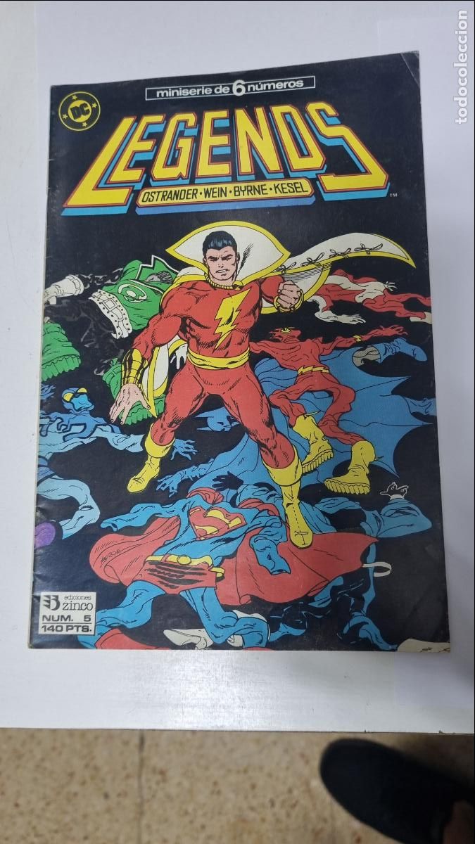 C&oacute;mics: DC COMIC - Legends - Miniserie de 6 n&uacute;meros, NUM 5 (140 Pts) - Foto 1