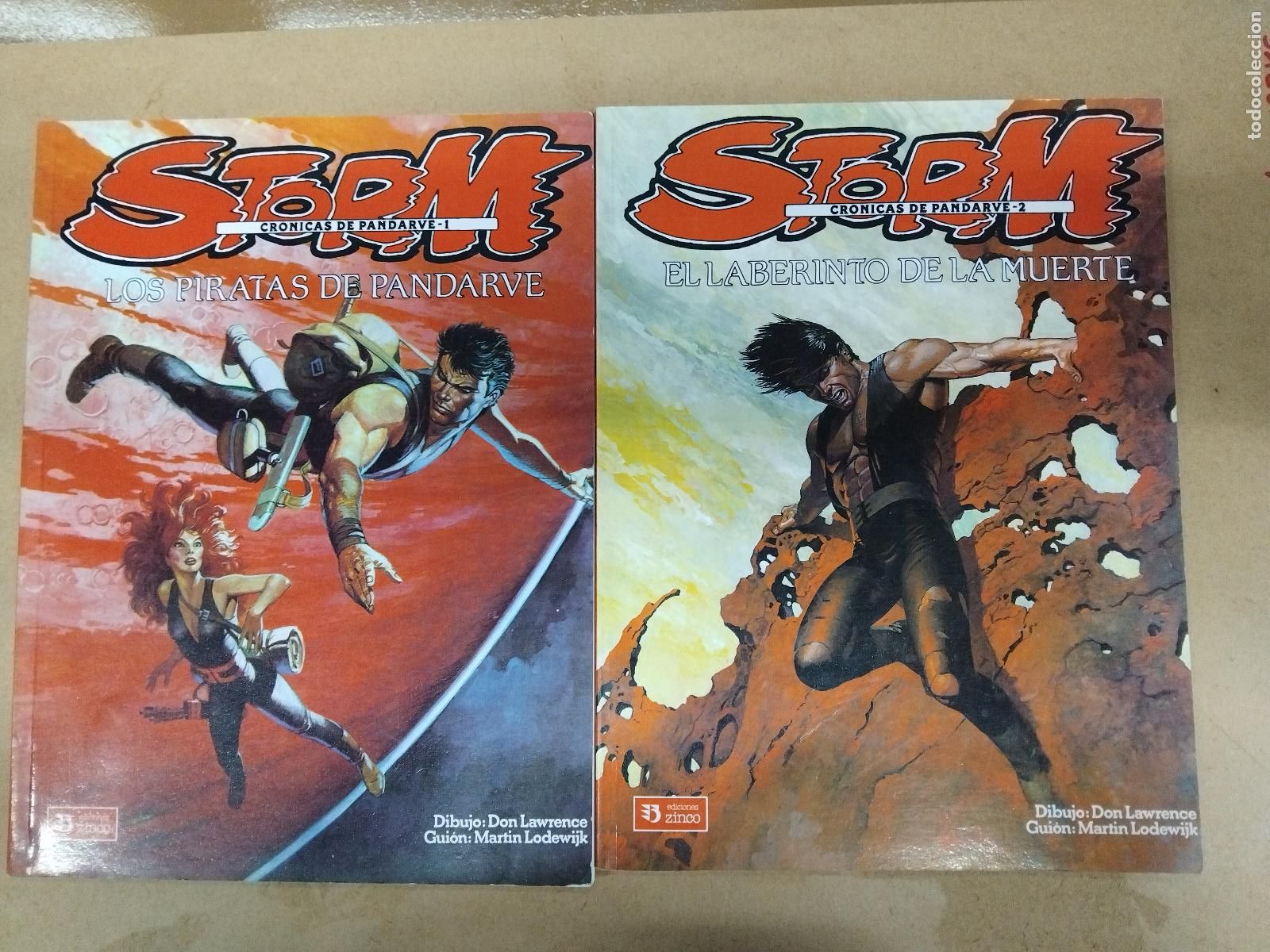 C&oacute;mics: STORM - CRONICAS DE PANDARVE 1 y 2. EDICIONES ZINCO. - Foto 1