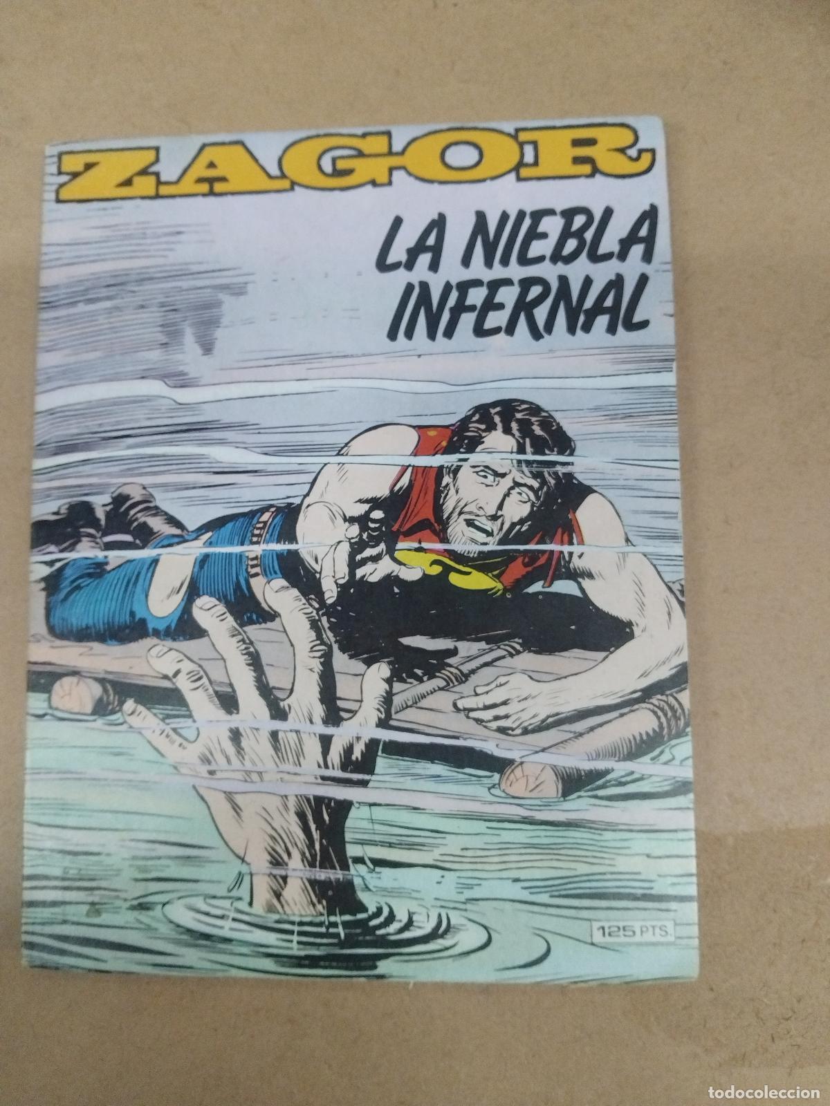 C&oacute;mics: ZAGOR N&ordm; 5 -LA NIEBLA INFERNAL - EDICIONES ZINCO 1982 - Foto 1