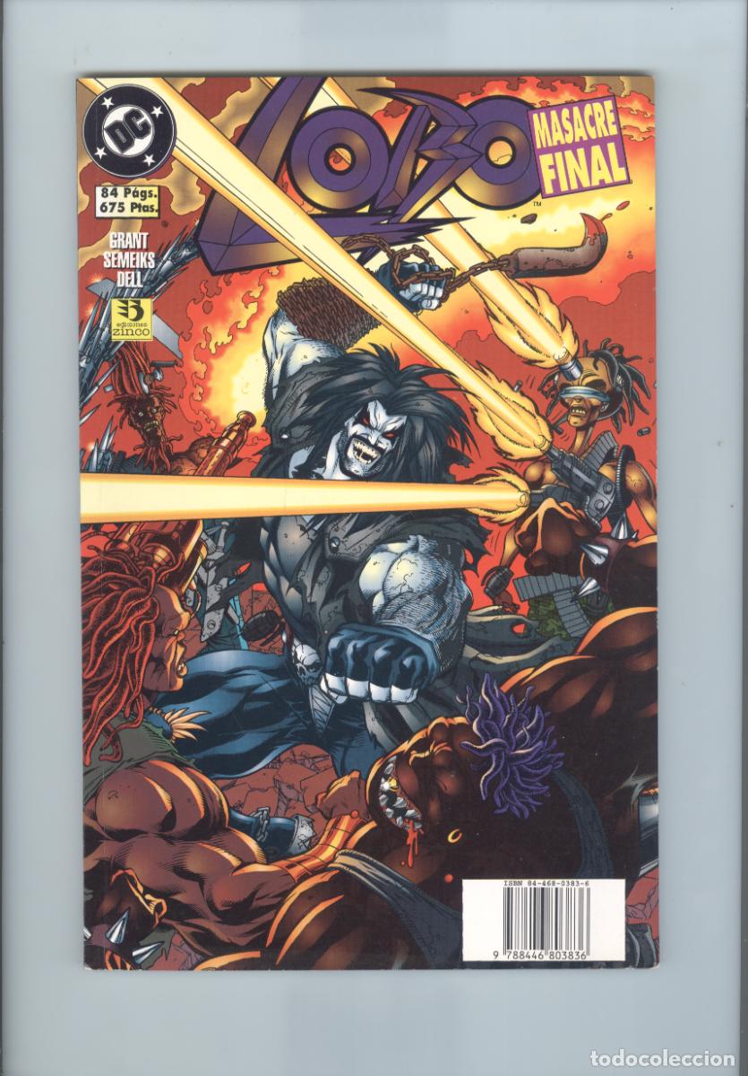 C&oacute;mics: Zinco. Lobo. Masacre final. - Foto 1