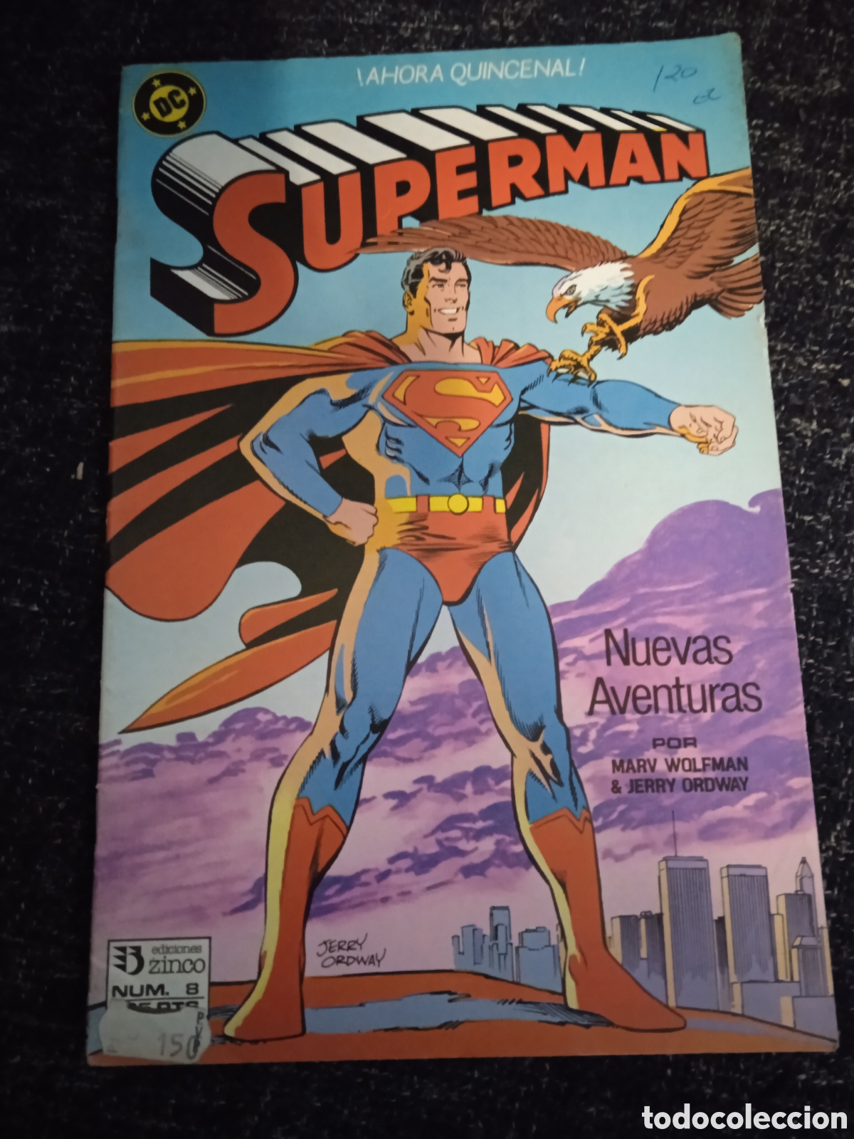 C&oacute;mics: SUPERMAN N&ordm; 8 -EDITA : ZINCO DC - Foto 1