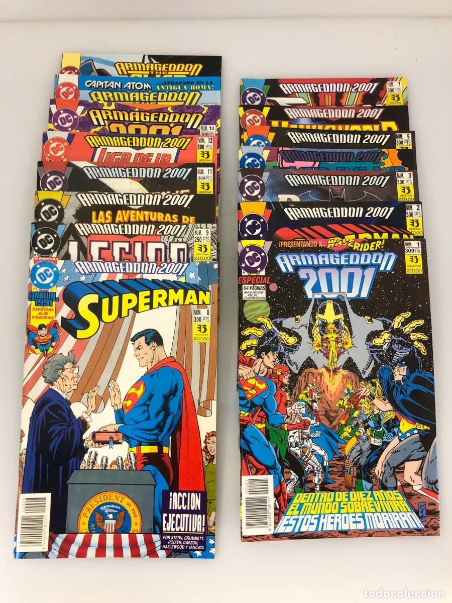 C&oacute;mics: Armageddon 2001 - Serie completa (15 n&uacute;meros) - A&ntilde;o 1991 - Ediciones Zinco - Foto 2