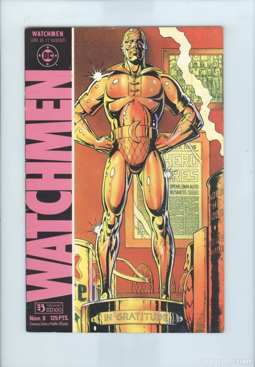 C&oacute;mics: Zinco. Watchmen. 8. Moore. - Foto 1