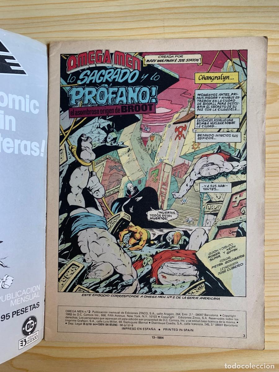 C&oacute;mics: Omega Men n&ordm; 2 - Normal Estado - Foto 2