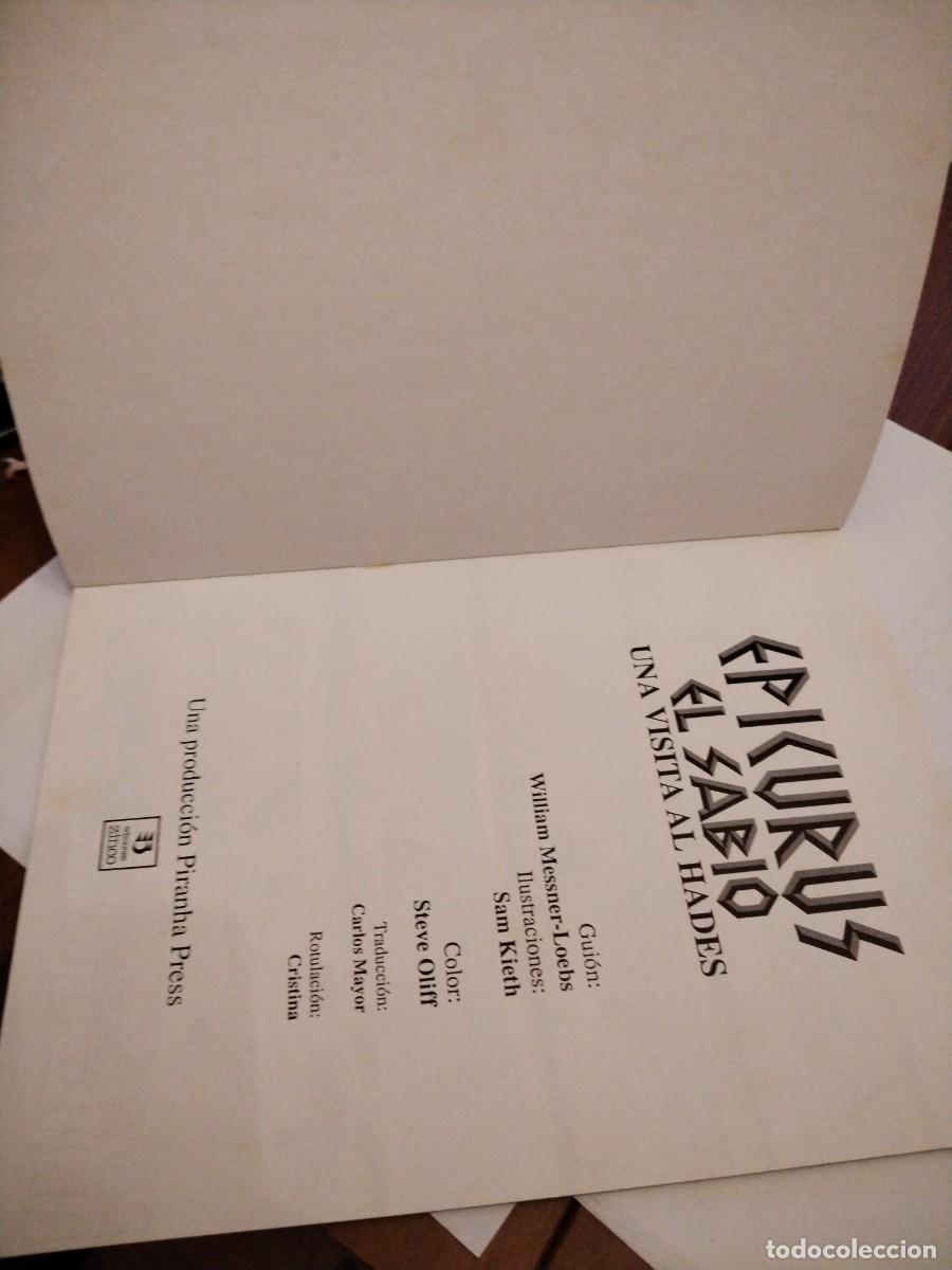 C&oacute;mics: Epicurus el sabio -volumen I - ediciones zinco - Foto 4