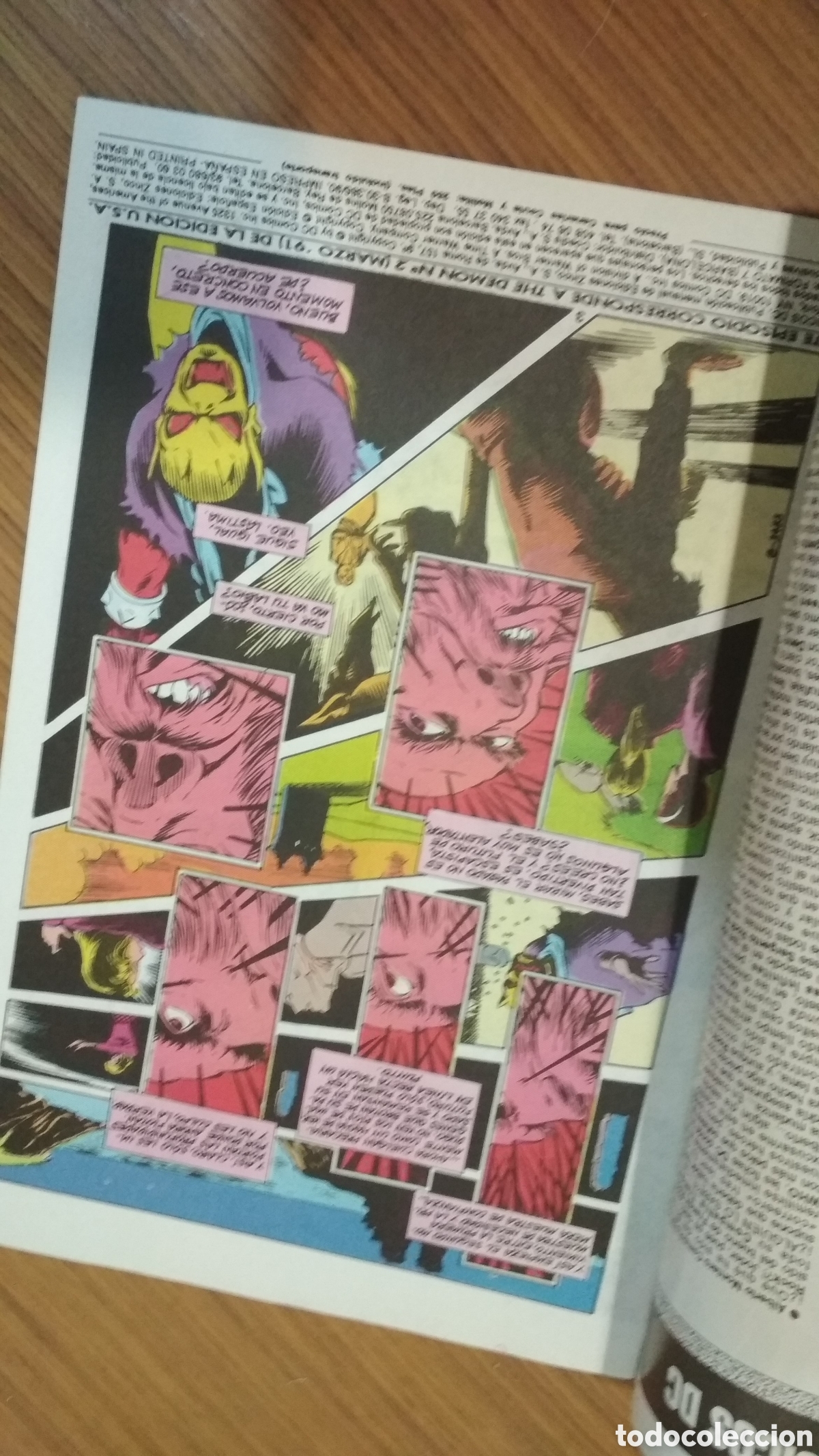 C&oacute;mics: Cl&aacute;sicos DC. Ed Zinco. Num 24 DEMON - Foto 2