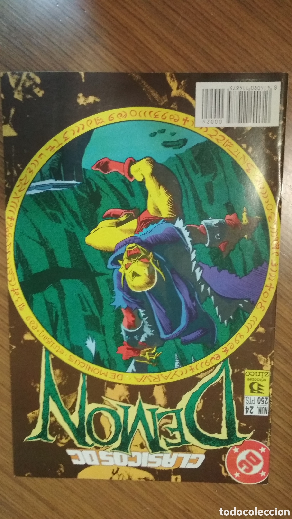 C&oacute;mics: Cl&aacute;sicos DC. Ed Zinco. Num 24 DEMON - Foto 1