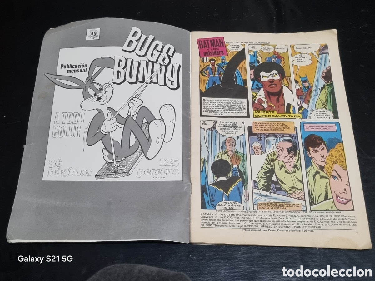 C&oacute;mics: BATMAN OUTSIDERS N&deg;6 DC - Foto 2