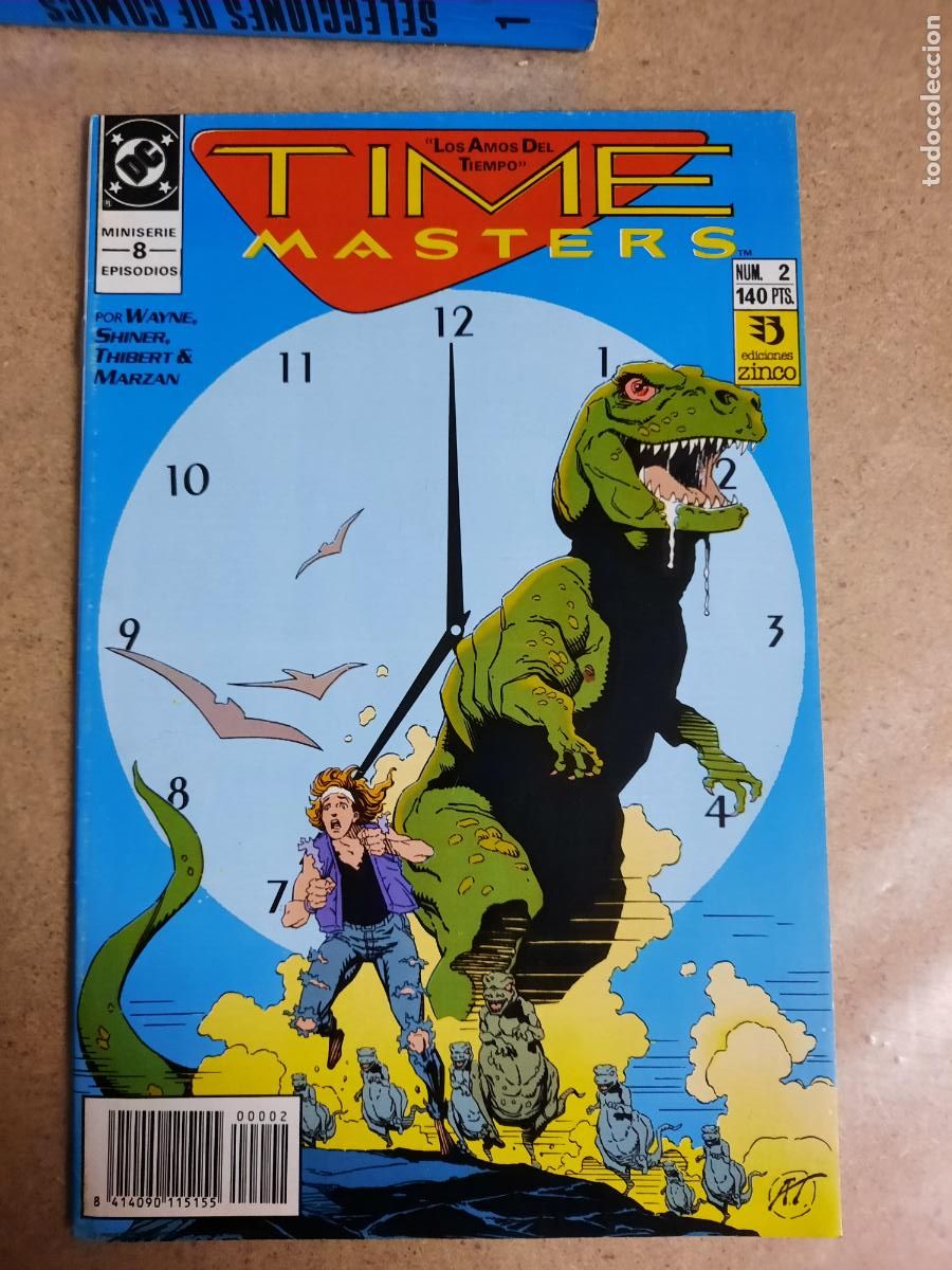 C&oacute;mics: TIME MASTERS N&ordm; 1 AL 8 - ED. ZINCO - COMPLETA! - Foto 2