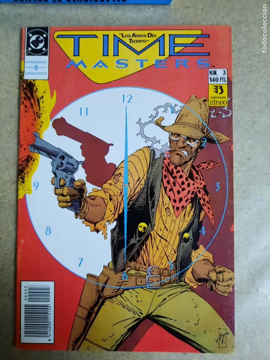 C&oacute;mics: TIME MASTERS N&ordm; 1 AL 8 - ED. ZINCO - COMPLETA! - Foto 3