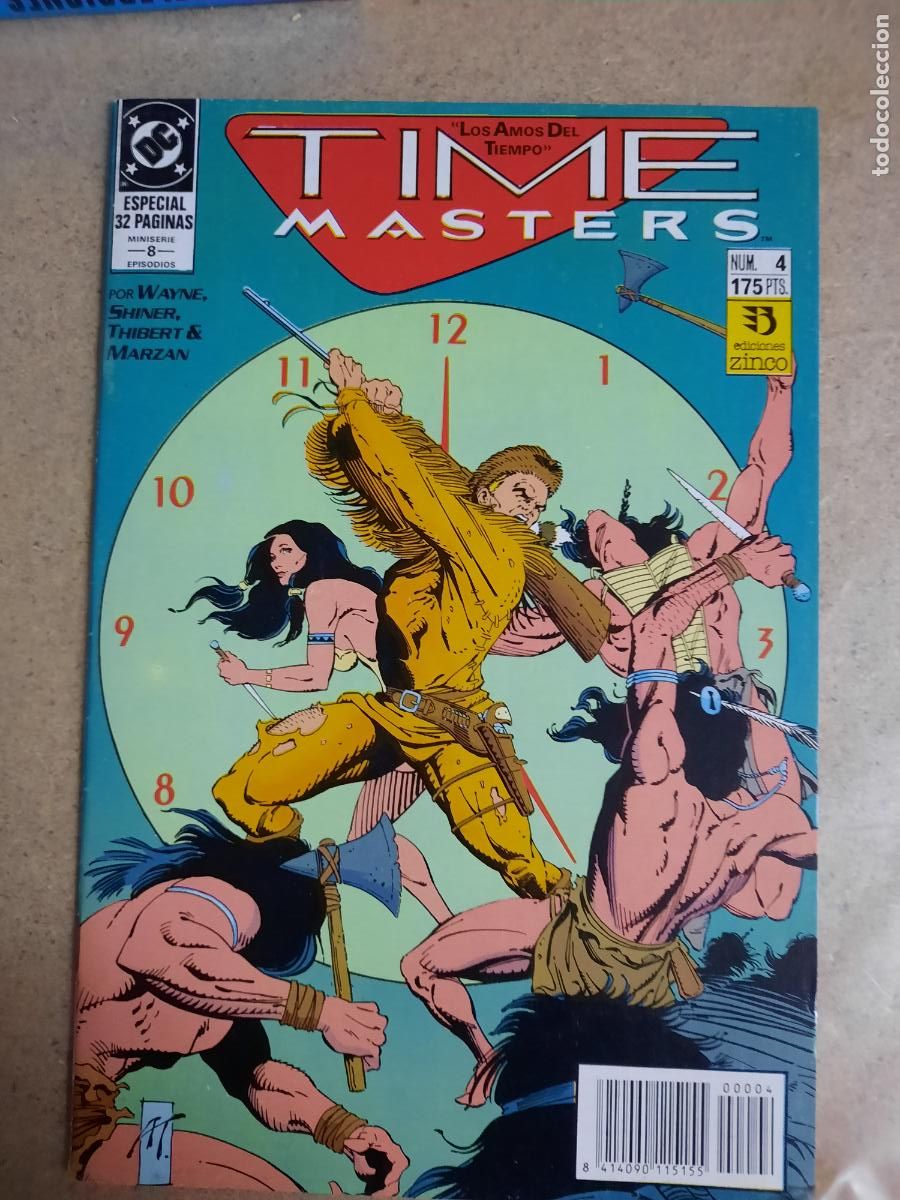 C&oacute;mics: TIME MASTERS N&ordm; 1 AL 8 - ED. ZINCO - COMPLETA! - Foto 4