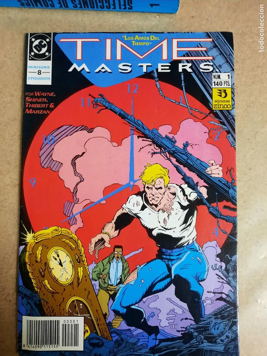 C&oacute;mics: TIME MASTERS N&ordm; 1 AL 8 - ED. ZINCO - COMPLETA! - Foto 1