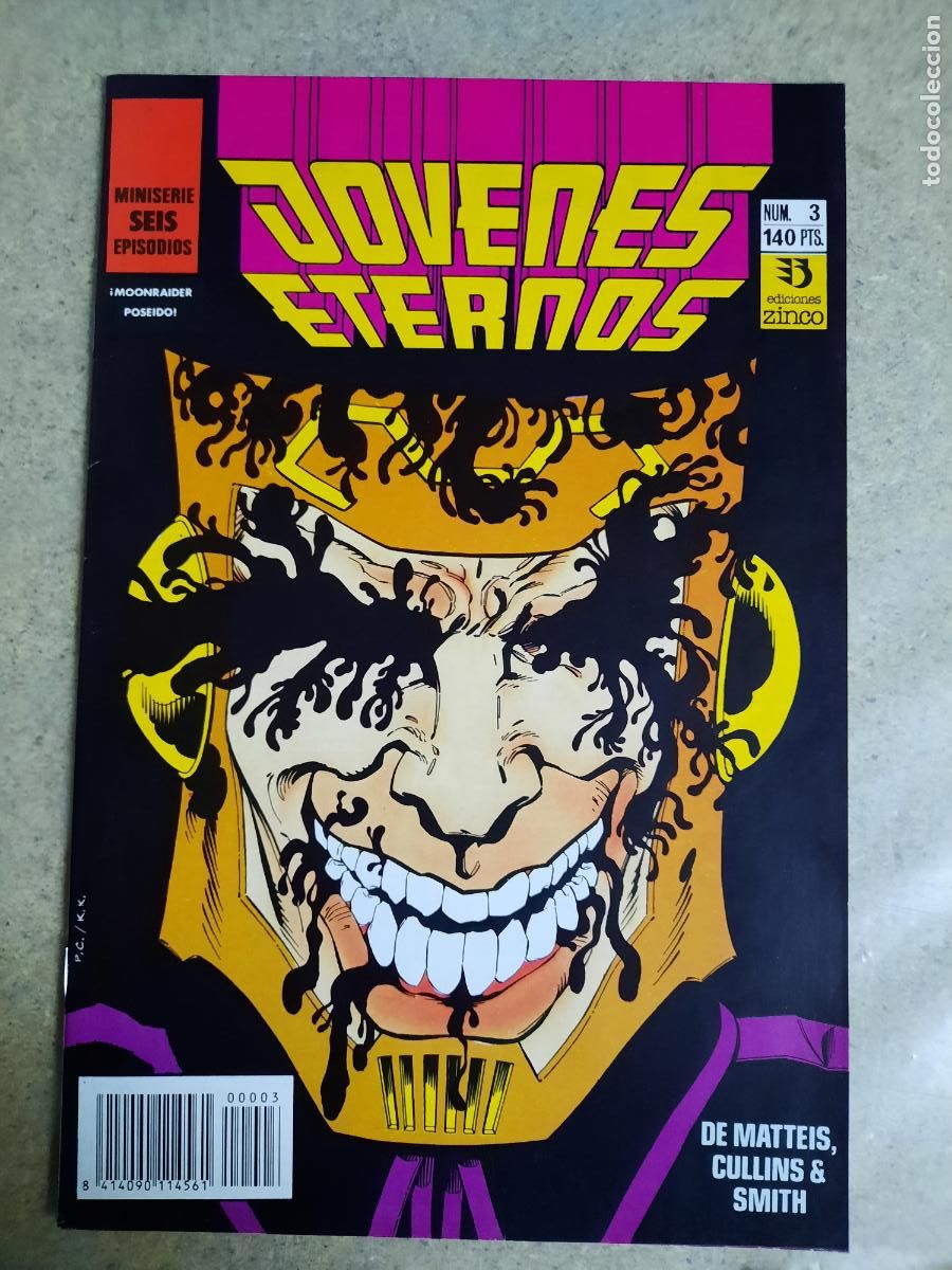 C&oacute;mics: J&Oacute;VENES ETERNOS N&ordm; 1 AL 7 - ED .ZINCO - COMPLETA! - Foto 4
