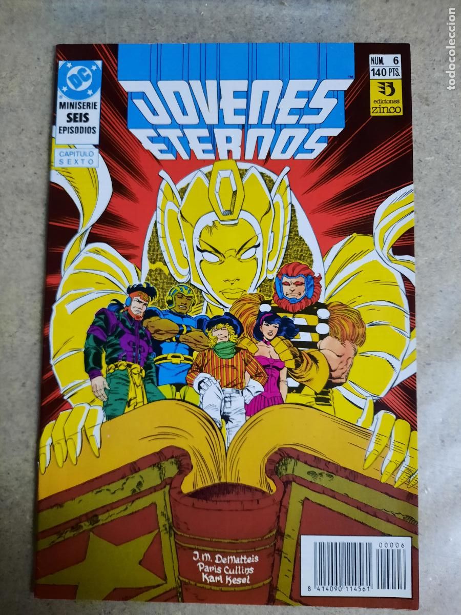 C&oacute;mics: J&Oacute;VENES ETERNOS N&ordm; 1 AL 7 - ED .ZINCO - COMPLETA! - Foto 7