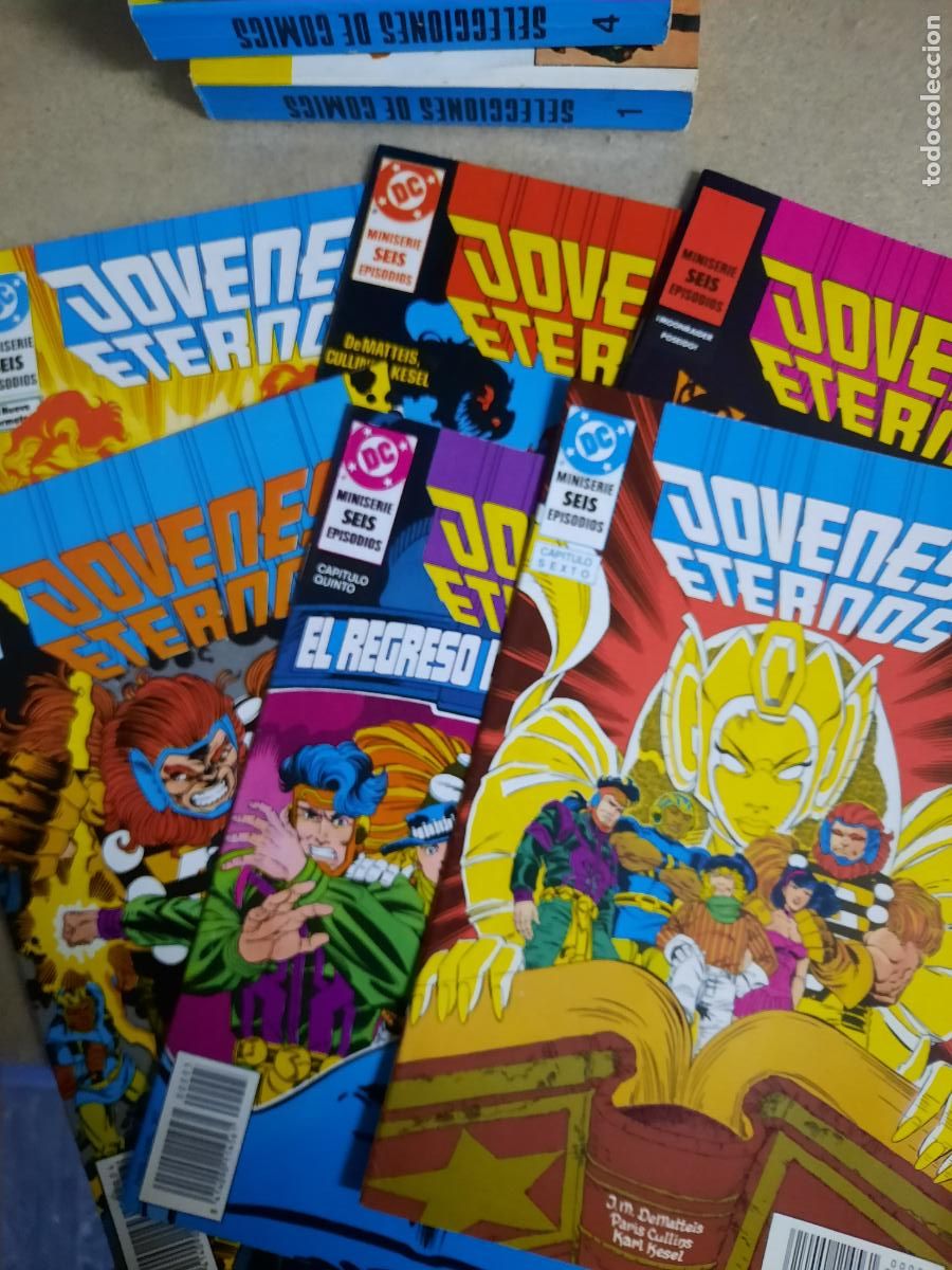 C&oacute;mics: J&Oacute;VENES ETERNOS N&ordm; 1 AL 7 - ED .ZINCO - COMPLETA! - Foto 1