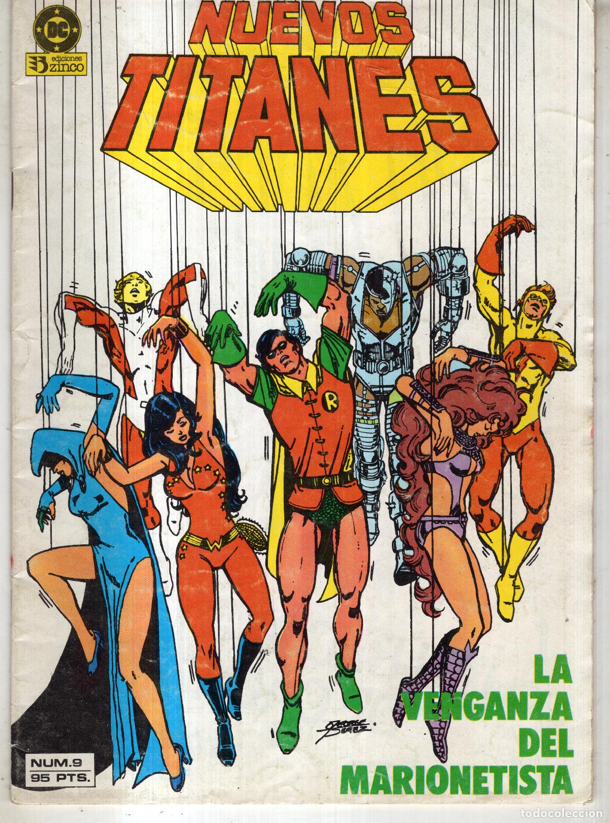 C&oacute;mics: NUEVOS TITANES VOL. 1 N&ordm; 9 - ZINCO - Foto 1