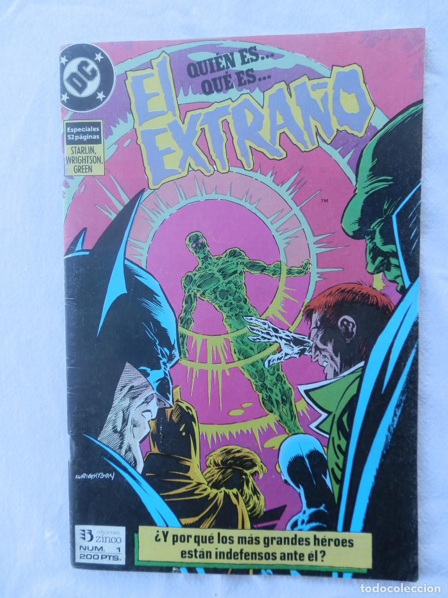 C&oacute;mics: EL EXTRA&Ntilde;O. DC COMICS. EDITORIAL ZINCO NUM 1. 200 PTS. - Foto 1