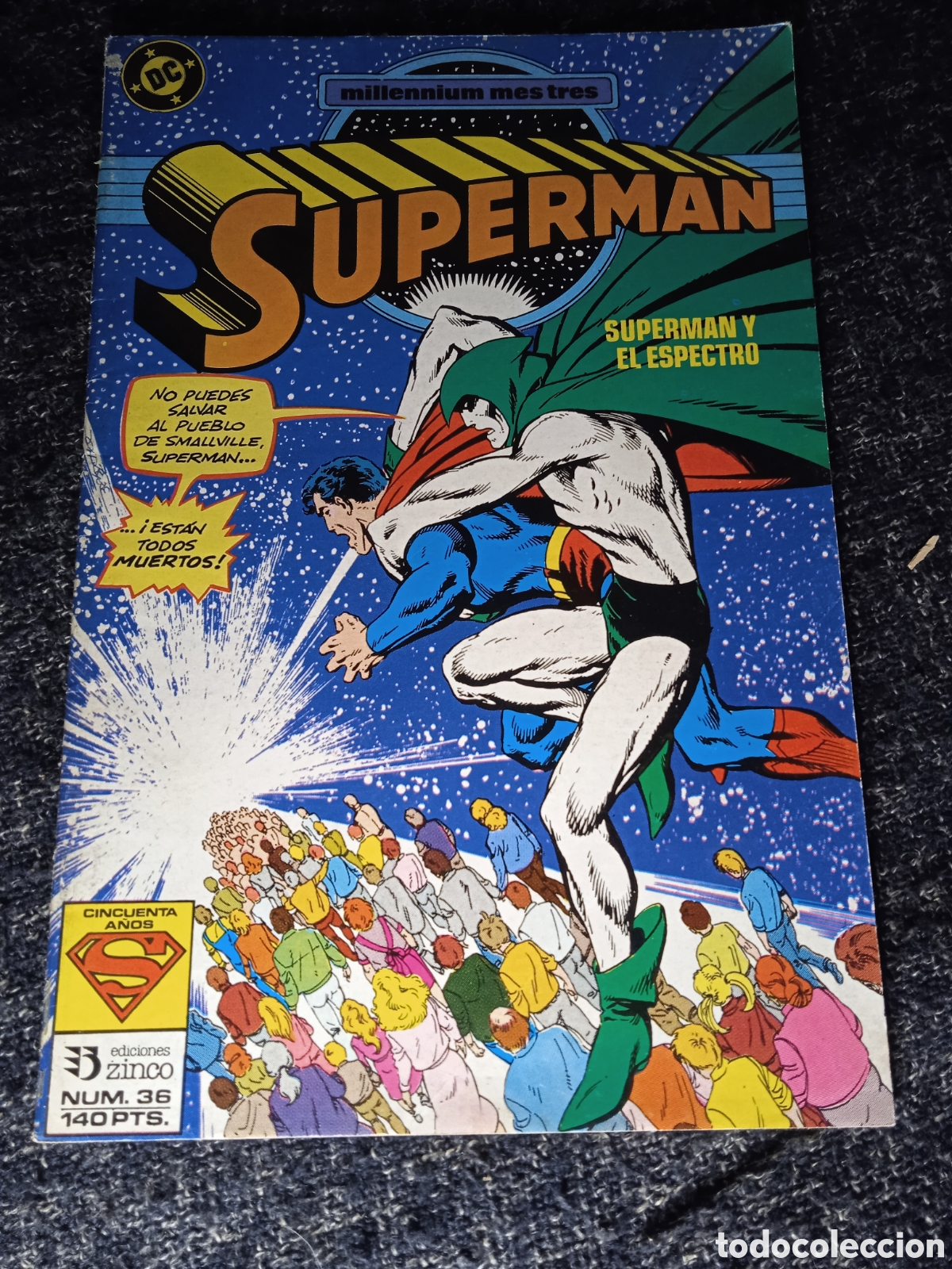 C&oacute;mics: SUPERMAN N&ordm; 36 -EDITA : ZINCO DC - Foto 1