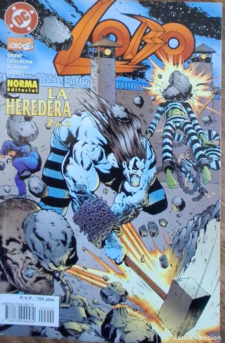 C&oacute;mics: LOBO #4 y #5: La Heredera - Serie completa- DC - NORMA EDITORIAL - Foto 1