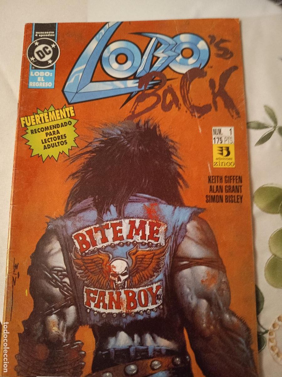 C&oacute;mics: LOBOS BACK N&ordm; 1 ED. ZINCO - Foto 1