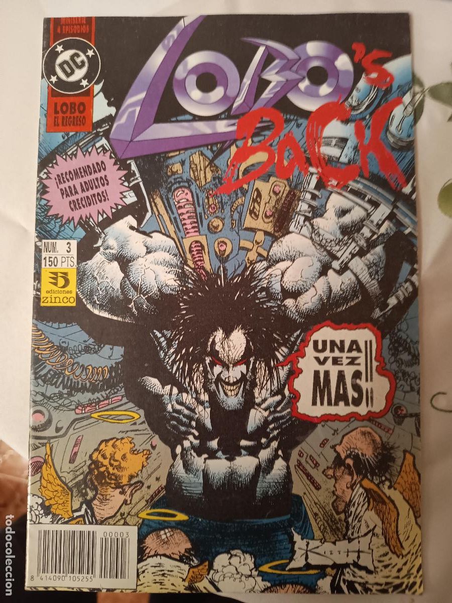 C&oacute;mics: LOBOS BACK N&ordm; 3 ED. ZINCO - Foto 1