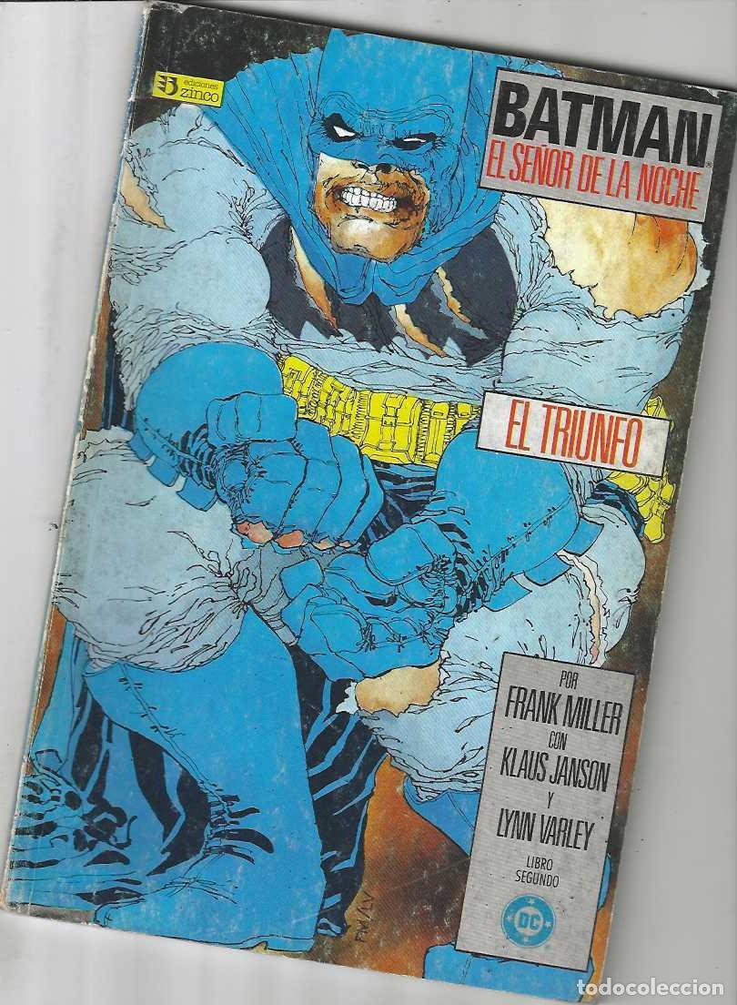 C&oacute;mics: BATMAN EL SE&Ntilde;OR DE LA NOCHE - EL TRIUNFO - LIBRO SEGUNDO - ZINCO - USADO - Foto 1