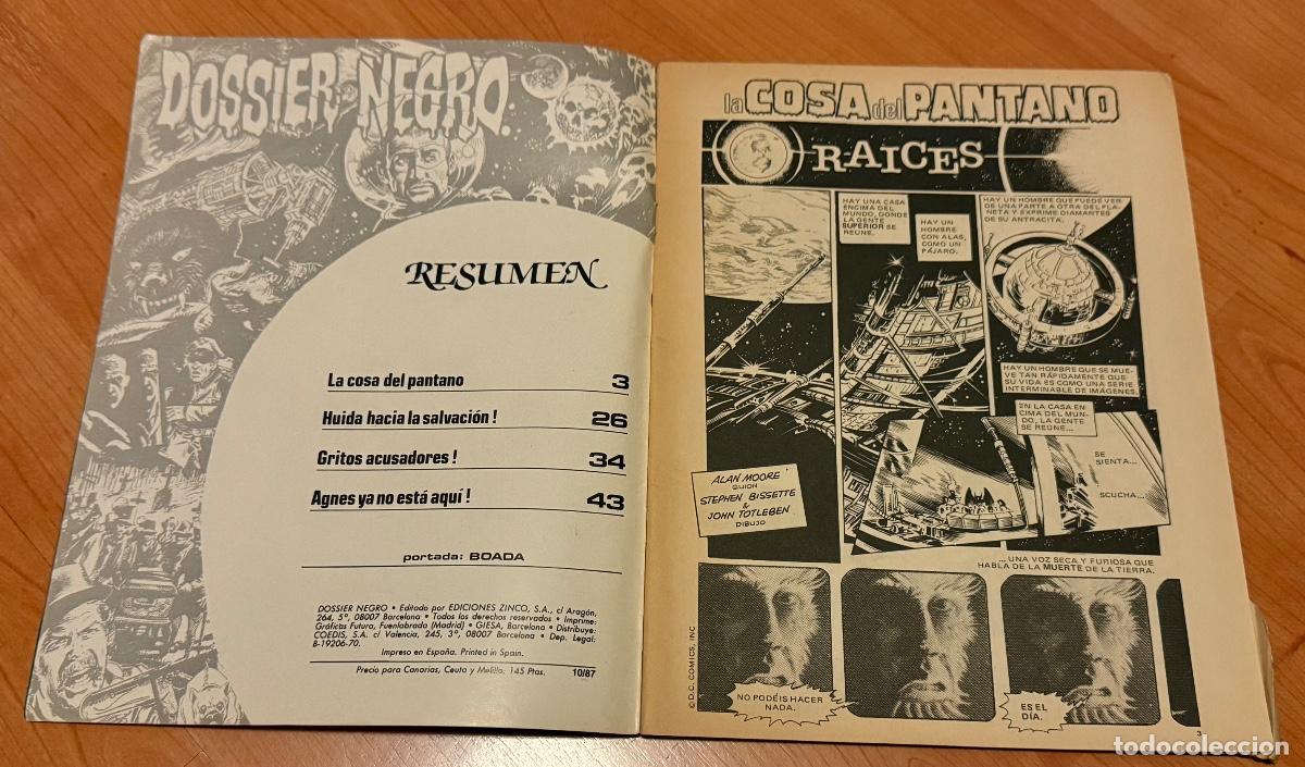 C&oacute;mics: C&Oacute;MIC DOSSIER NEGRO, N 210, EDICIONES ZINCO - Foto 3