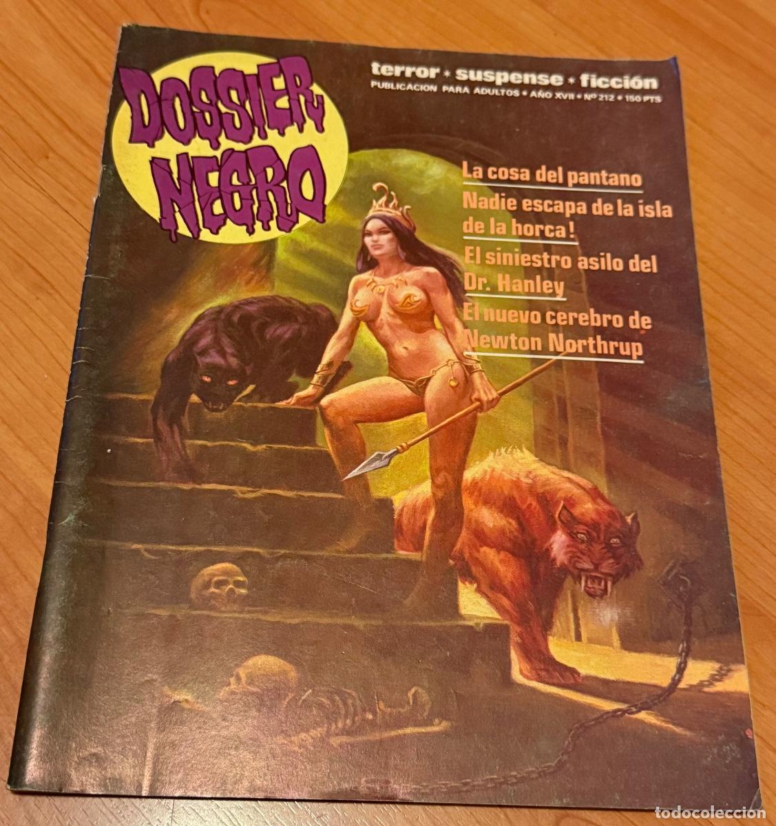 C&oacute;mics: C&Oacute;MIC DOSSIER NEGRO, N 212, EDICIONES ZINCO - Foto 1