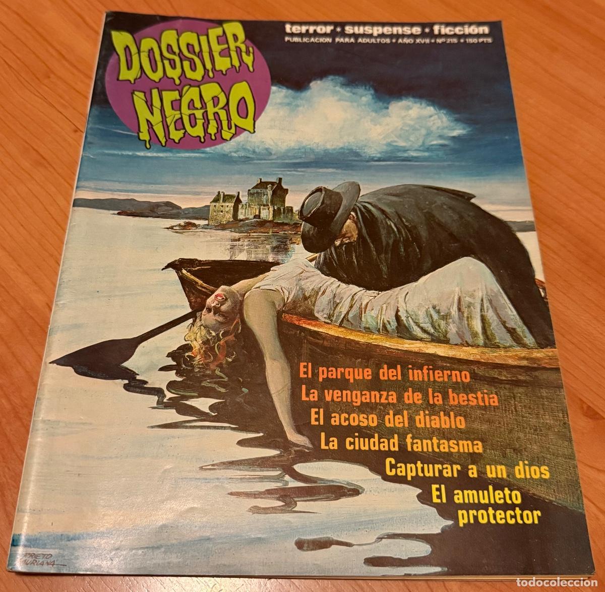 C&oacute;mics: C&Oacute;MIC DOSSIER NEGRO, N 215, EDICIONES ZINCO - Foto 1