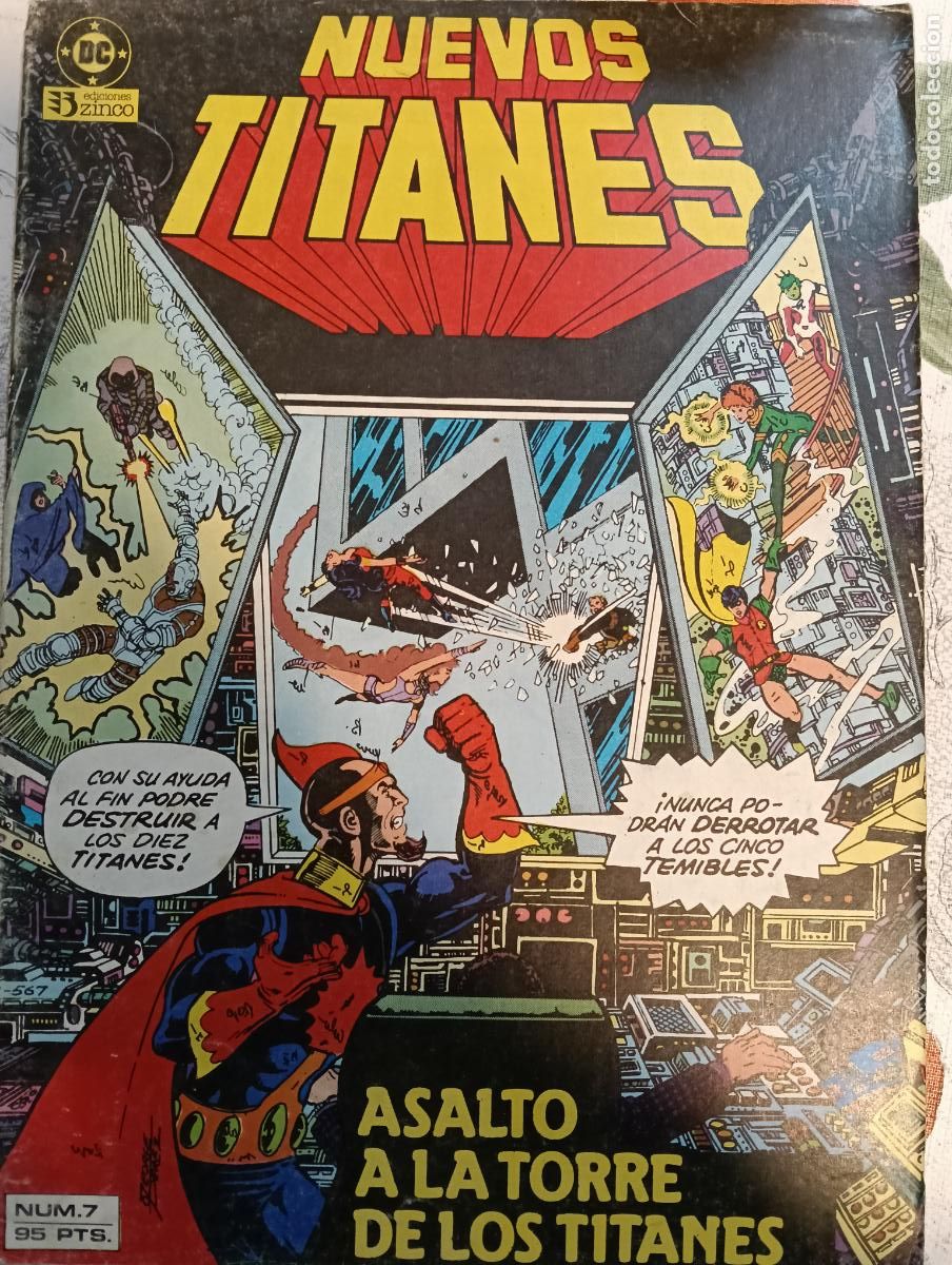 C&oacute;mics: NUEVOS TITANES N&ordm; 7 EDICIONES ZINCO - Foto 1