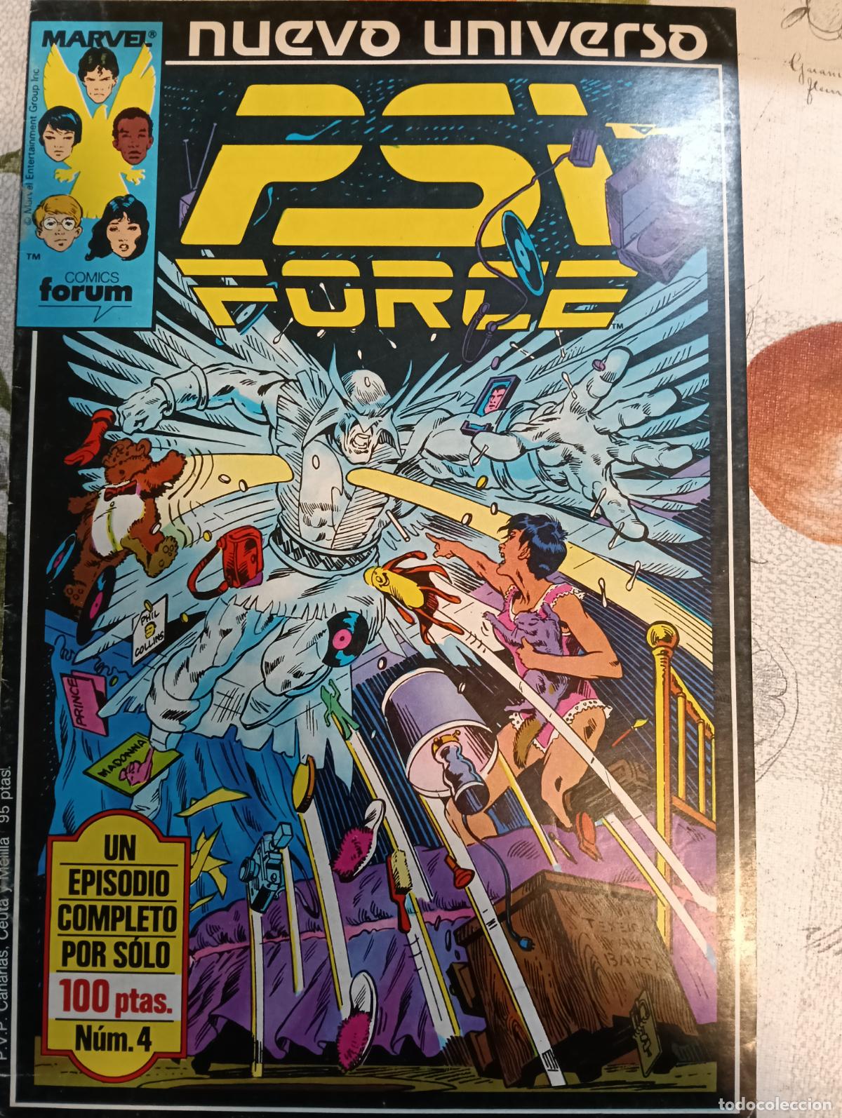 C&oacute;mics: PSI FORCE N&ordm; 4 Ediciones FORUM - Foto 1