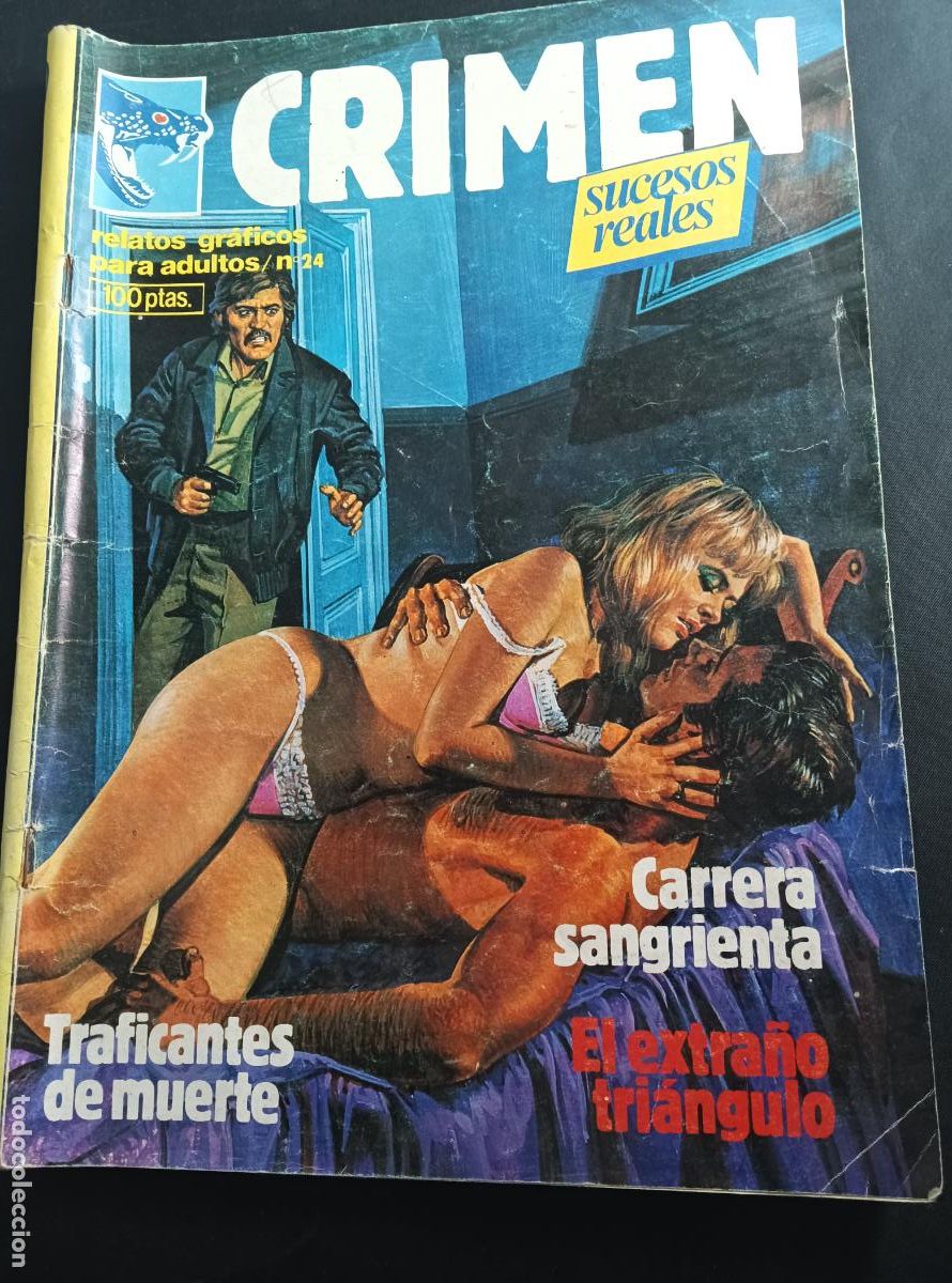 C&oacute;mics: CRIMEN N&ordm; 24 El extra&ntilde;o triangulo - 66PGNS. ZINCO COMIX. - Foto 1