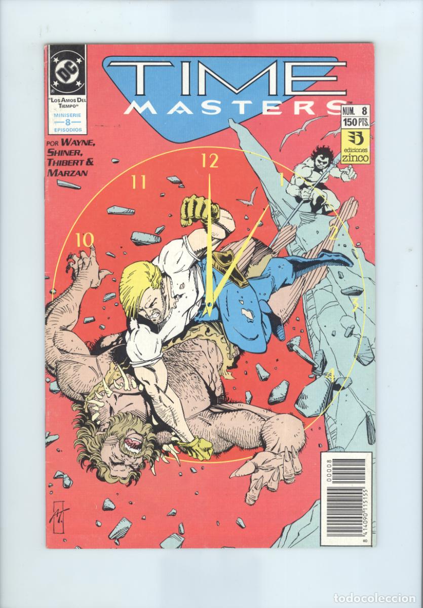 C&oacute;mics: Zinco. Time masters. 8. Los amos del tiempo. - Foto 1