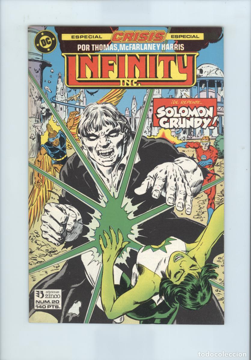 C&oacute;mics: Zinco. Infinity inc. 20. - Foto 1