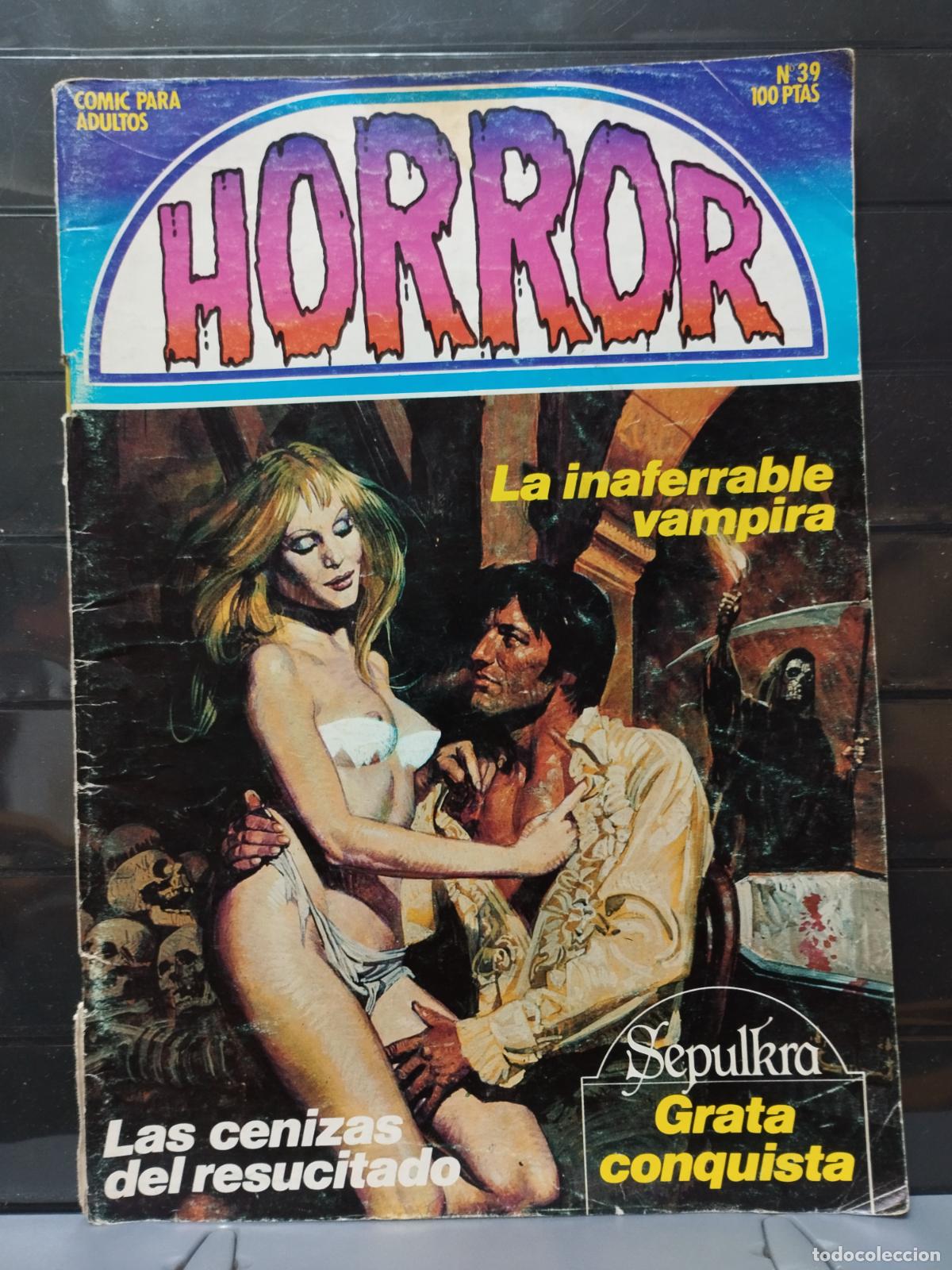 C&oacute;mics: COMICS PARA ADULTOS. HORROR N&ordm; 39 - Foto 1