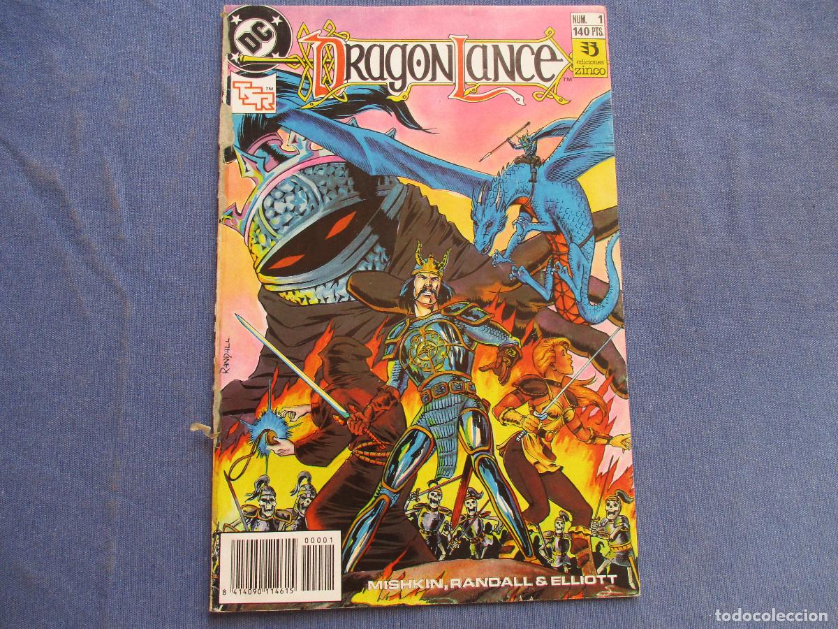 C&oacute;mics: DC / DRAGON LANCE N.&ordm; 1 DRAGONLANCE 1988 &middot; DE RETAPADO - Foto 2