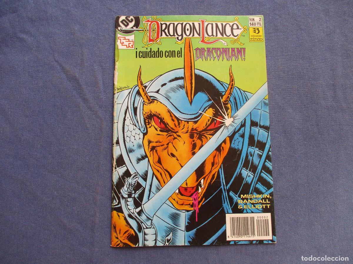 C&oacute;mics: DC / DRAGON LANCE N.&ordm; 2 DRAGONLANCE 1988 &middot; DE RETAPADO - Foto 2