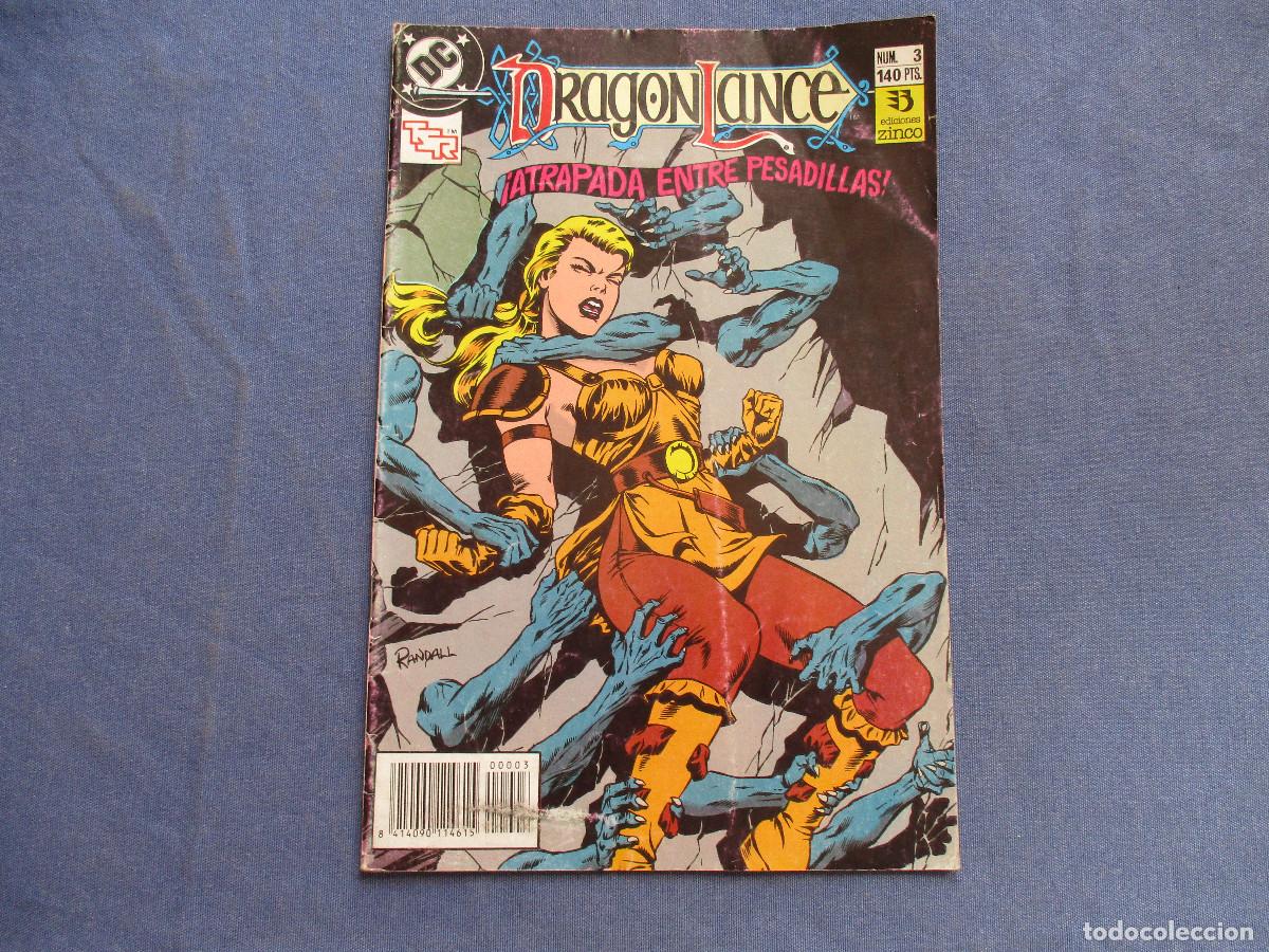 C&oacute;mics: DC / DRAGON LANCE N.&ordm; 3 DRAGONLANCE 1988 - Foto 2