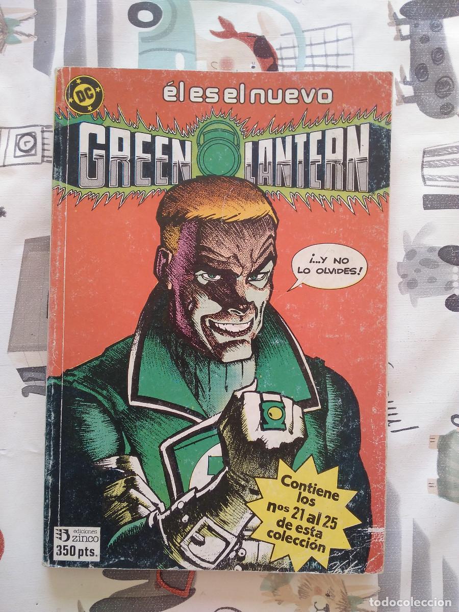 C&oacute;mics: ED. ZINCO : RETAPADO GREEN LANTERN NUM. 5 CON LOS NUM. 21 AL 25 - Foto 1