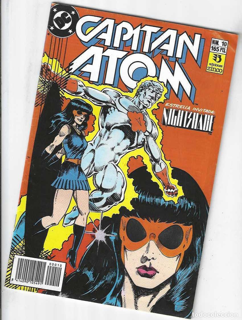 C&oacute;mics: CAPITAN ATOM N&ordm; 10 - GRAPA ZINCO - BUEN ESTADO - Foto 1