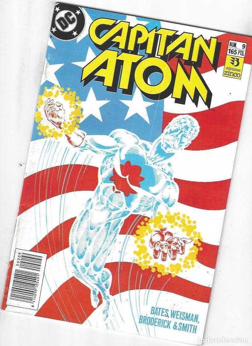 C&oacute;mics: CAPITAN ATOM N&ordm; 9 - GRAPA ZINCO - BUEN ESTADO - Foto 1
