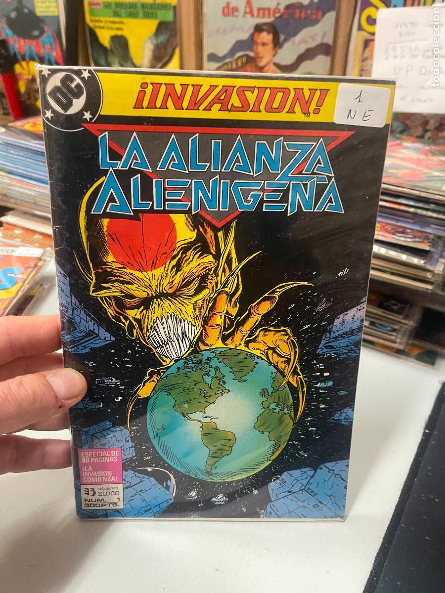 C&oacute;mics: INVASION EDITORIAL ZINCO DC NUMERO 1 NORMAL ESTADO - Foto 1