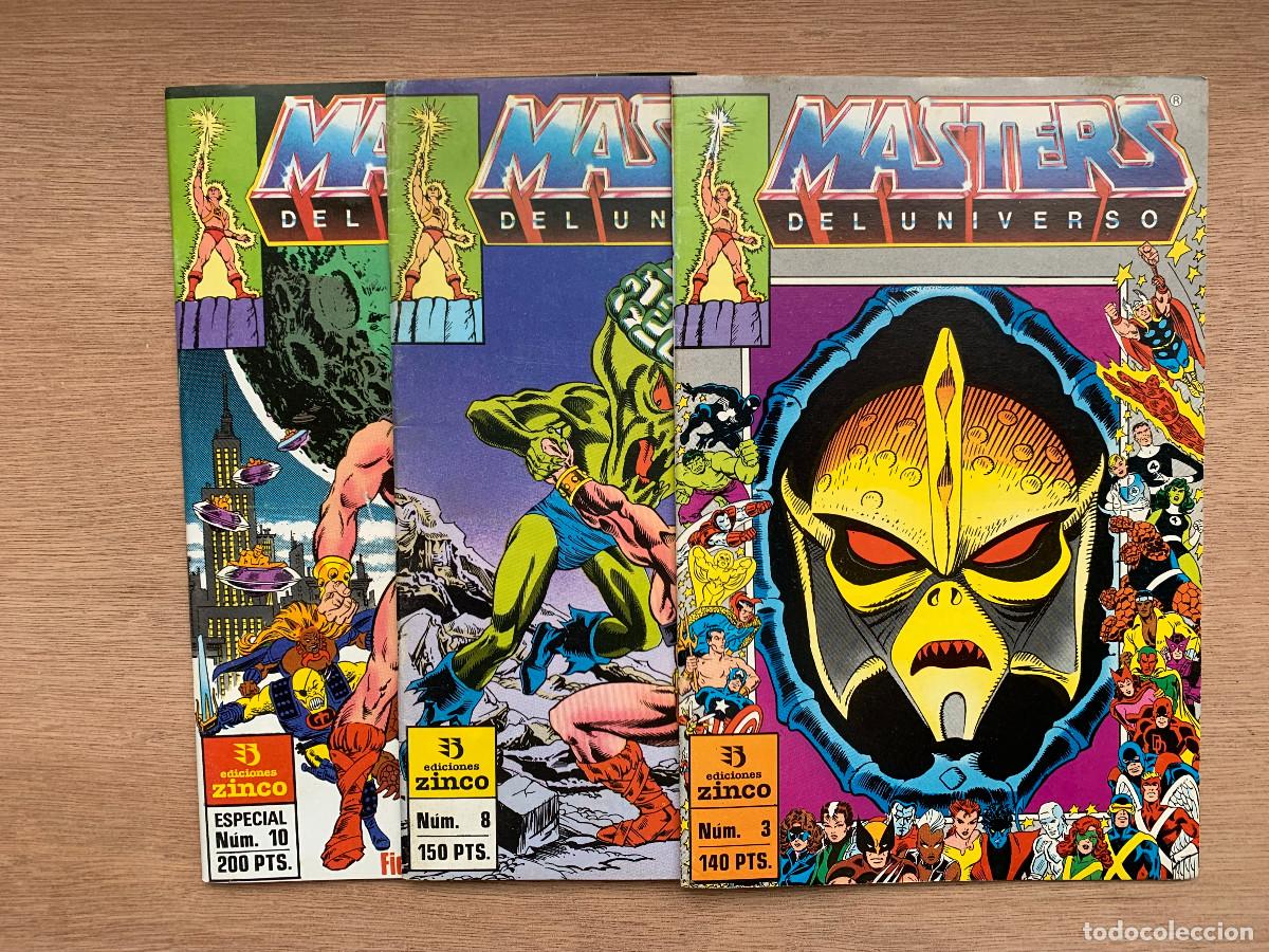 C&oacute;mics: Masters del Universo n&ordm;s 3, 8 y 10 - Excelentes - Foto 1
