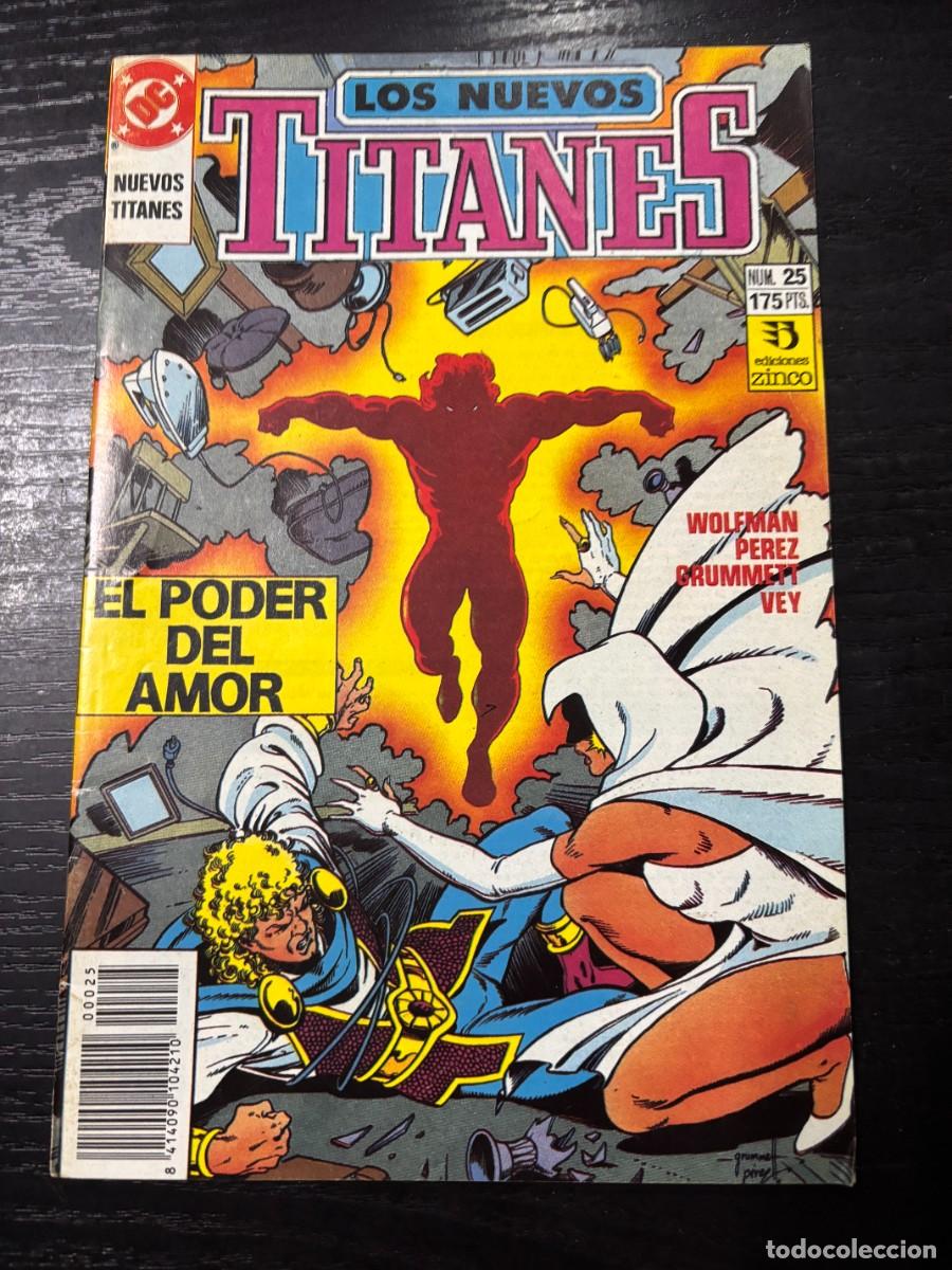 C&oacute;mics: LOS NUEVOS TITANES. N&ordm; 25.- EL PODER DEL AMOR. DC. EDICIONES ZINCO - Foto 1
