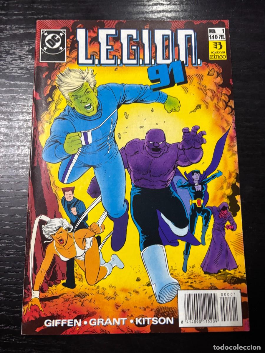 C&oacute;mics: LEGION 91. N&ordm; 1.- COMO GANAR AMIGOS E INFLUENCIA. EDICIONES ZINCO - Foto 1