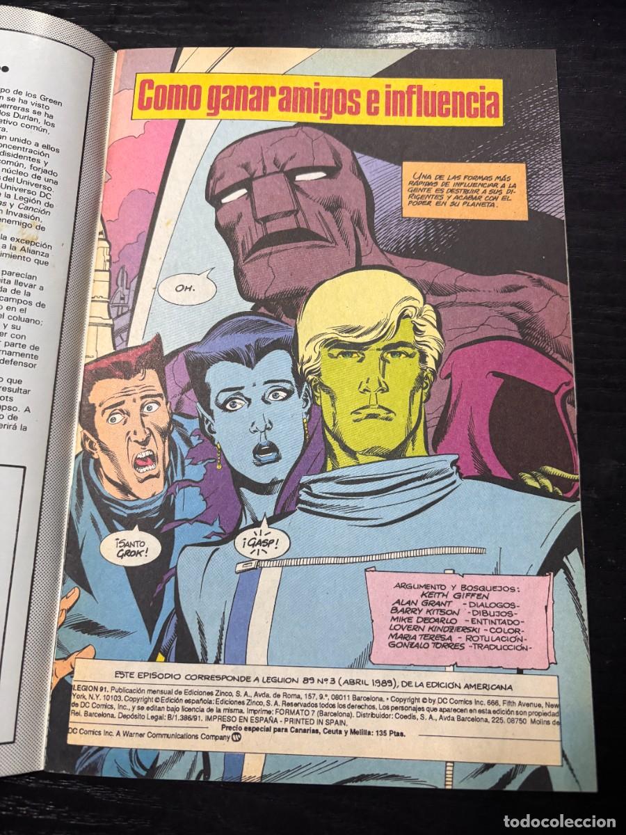 C&oacute;mics: LEGION 91. N&ordm; 1.- COMO GANAR AMIGOS E INFLUENCIA. EDICIONES ZINCO - Foto 2